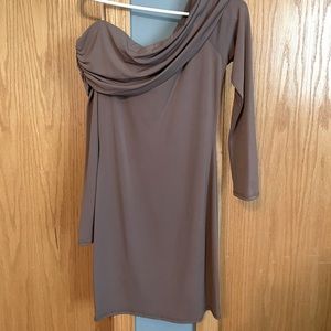 One shoulder dress